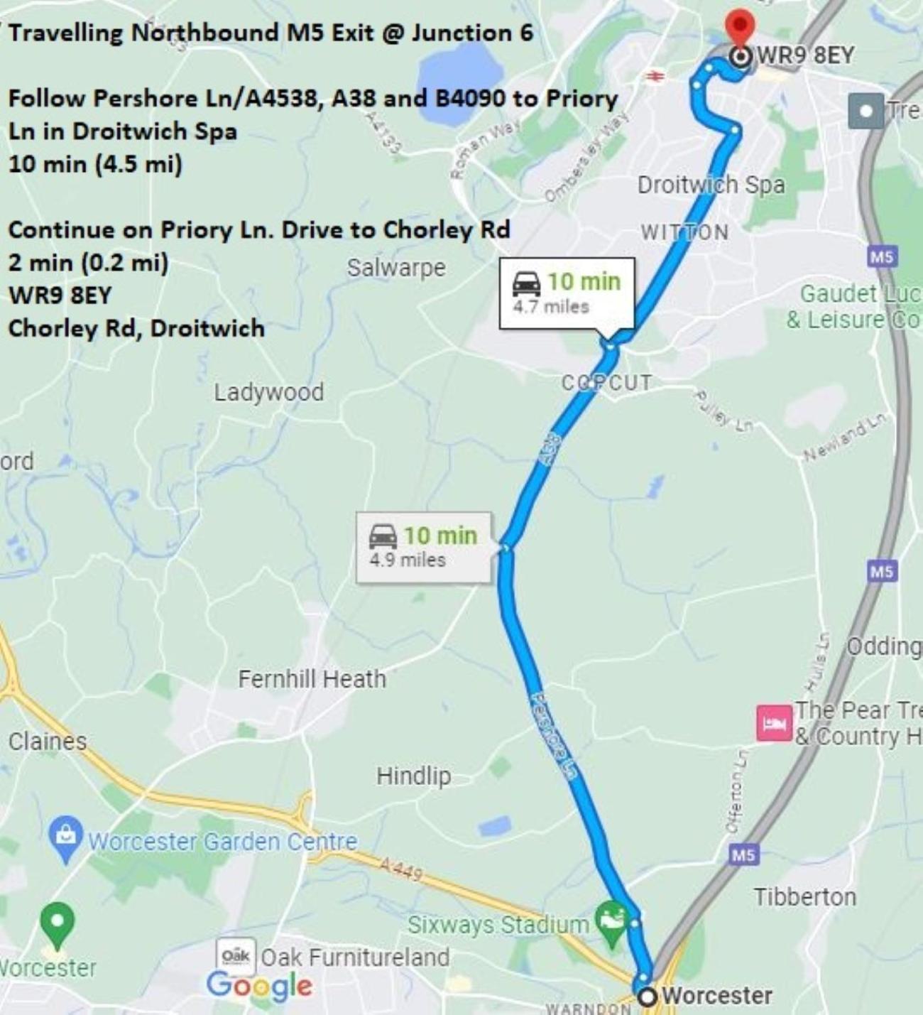 Enjoy Your Stay At Chorley Road Droitwich Bagian luar foto